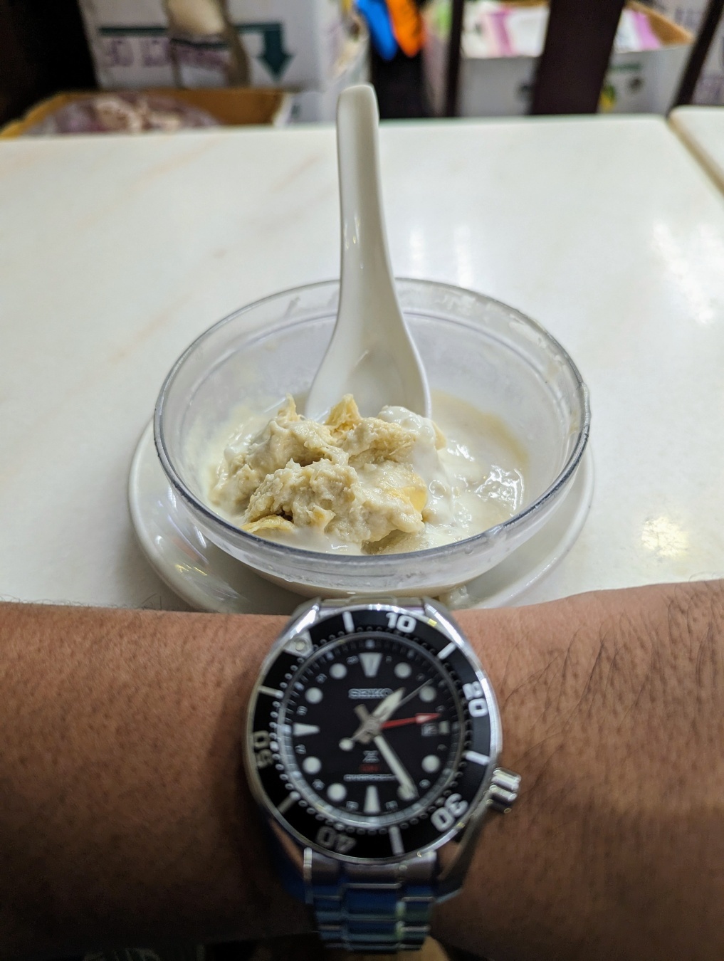 Seiko SBPK003 durian sago (post-lunch)dessert run